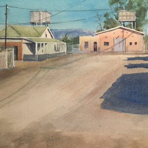 Public Waterworks Aberdeen, 366 x 368 watercolour on paper - Curt Marthezé